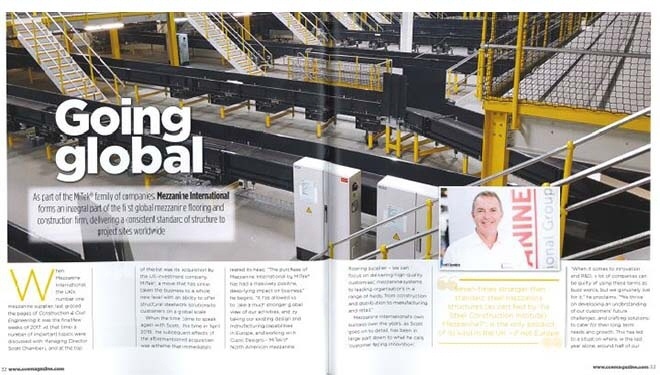 Construction & Civil Engineerging News interviews Scott Chambers