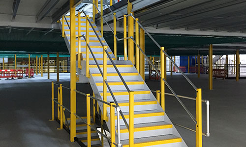 Utility Staircase Mezzanine Access