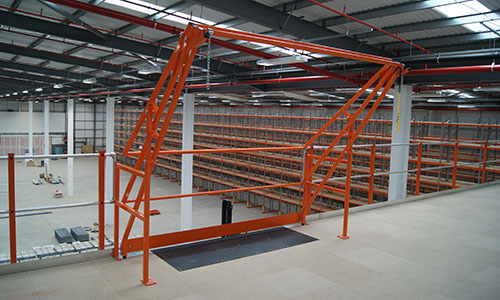 Mezzanine Pallet Loading Gate