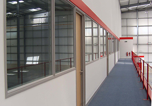 Office mezzanine floor example